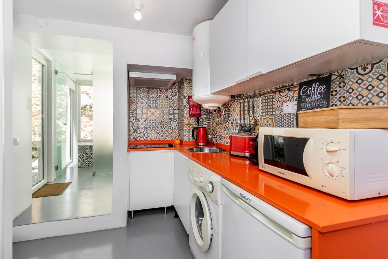 Apartamento 1 Quarto, Com Patio, Em Frente Praia Paço de Arcos Εξωτερικό φωτογραφία