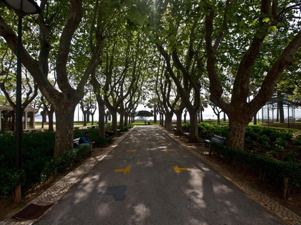Apartamento 1 Quarto, Com Patio, Em Frente Praia Paço de Arcos Εξωτερικό φωτογραφία